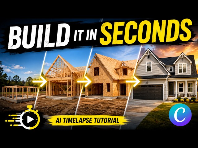Turn One Photo Into a Construction Timelapse Video in Minutes!