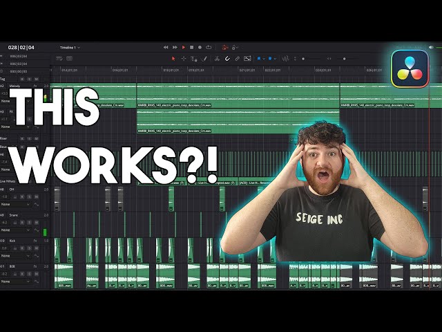 Forget FL Studio… I Made a Beat in My Video Editor!