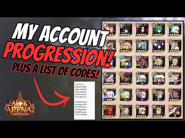 New Codes, Daily AFK Routine, and Showing My Account | AFK Arena Companions