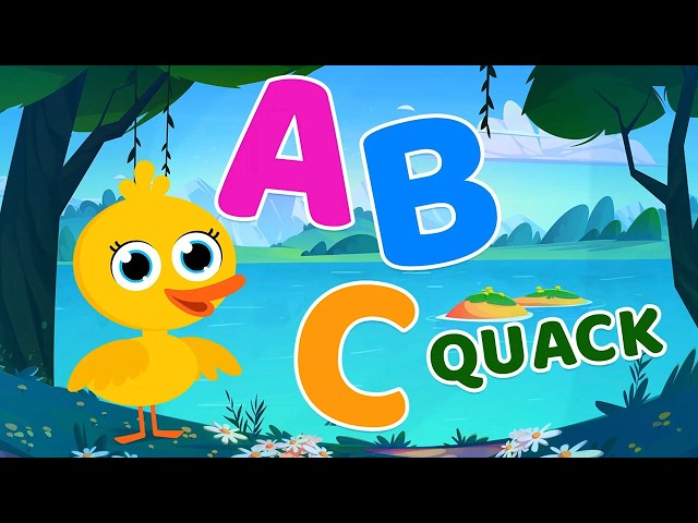 ABC Quack Song | Fun Phonics for Kids | Learn the Alphabet with Quacking Ducks!