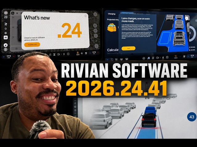 Rivian Software 2026.24.41 Walk Through.... is Climate finally better?