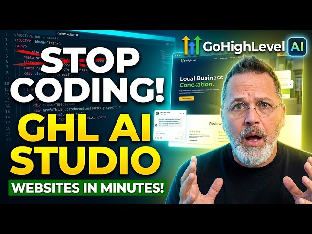 I Built Websites for Years Until GoHighLevel AI Studio Changed Everythin