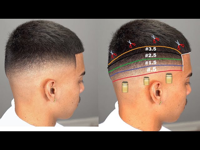 Como Hacer Un Mid Fade Perfecto Paso A Paso | Tutorial De Barberia Para Principiantes En Espanol