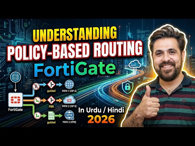 3. How Policy-Based Routing (PBR) Works on FortiGate Firewall (Step-by-Step)