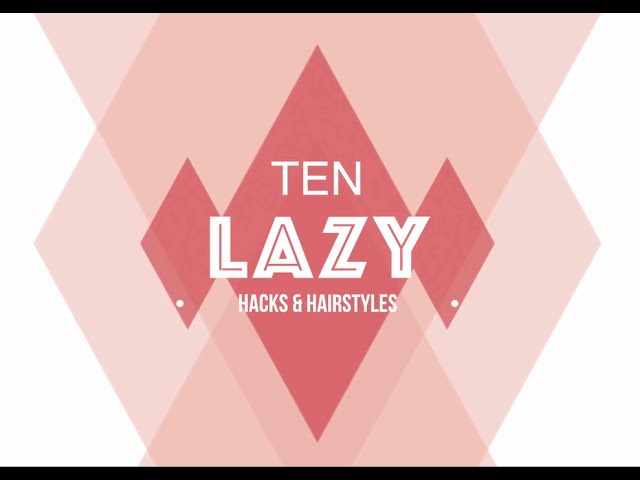 Lazy girl hairstyles 10  HACKS & Hairstyles That ARE Actually Kinda Useful ★ Beauty Life Tips