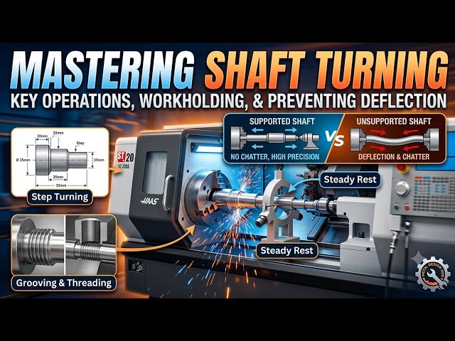 What is shaft Turning and Extending ?