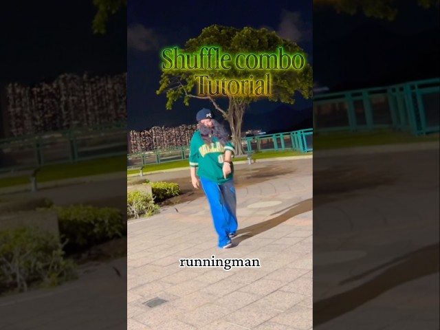 Combined this 3 basic steps to shuffle dance for beginners Runningman+Charleston+Pollypocket