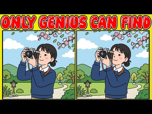 Only 1% of People Over 60 Can Find All 3 Differences in 90 Seconds!! Brain Gym 🧠