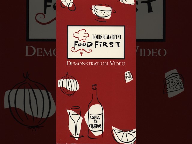 Louis M. Martini: Food First Demonstration Video (1997)