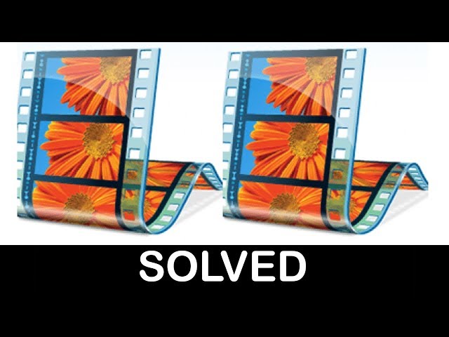 Movie Maker can't start Problem Solution for Windows 7