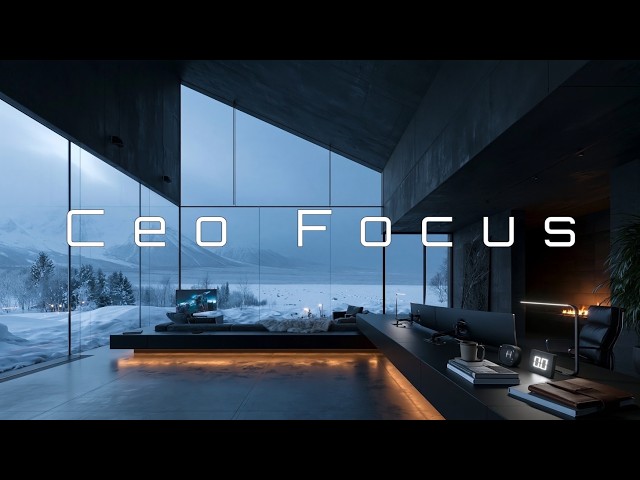 Deep Work Music For Concentration | Ambient Study Beats To Boost Focus And Productivity