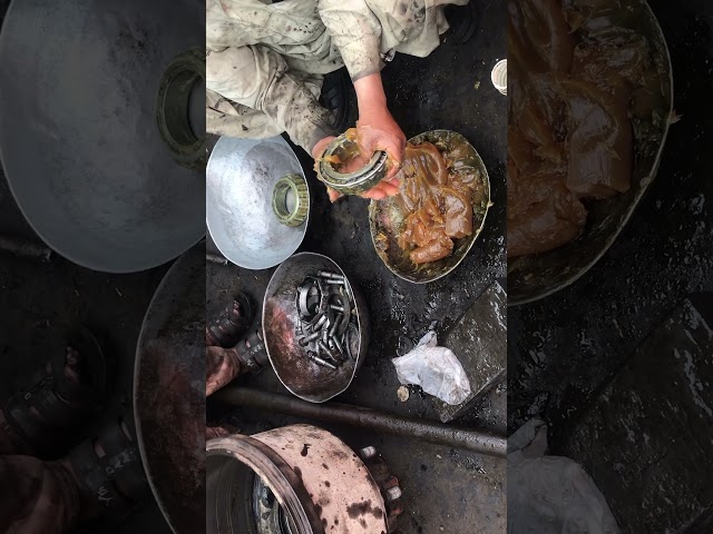 Grease bar rings #restorationwork #ytshorts #youtubeshorts