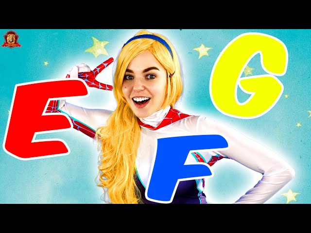 ГВЕН-ПАУК И ТРАНСБОТЫ VS СИРЕНОГОЛОВЫЙ! УЧИМ АНГЛИЙСКИЙ: БУКВЫ E, F, G НА СУПЕР ШКОЛА!