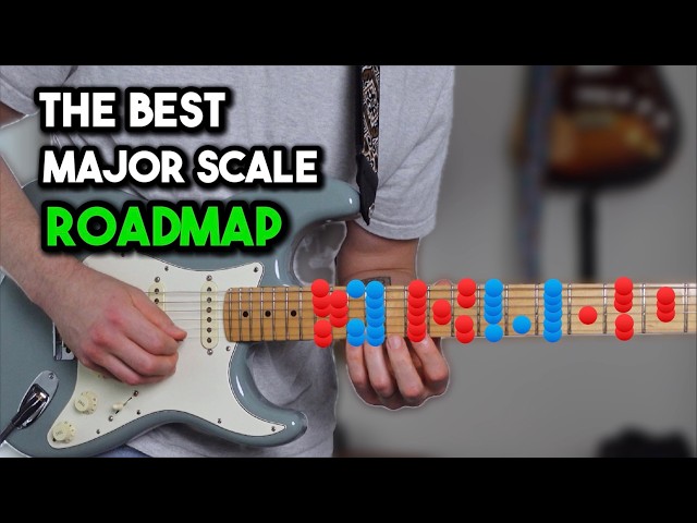 This Is How You Map The Fretboard Using The Major Scale