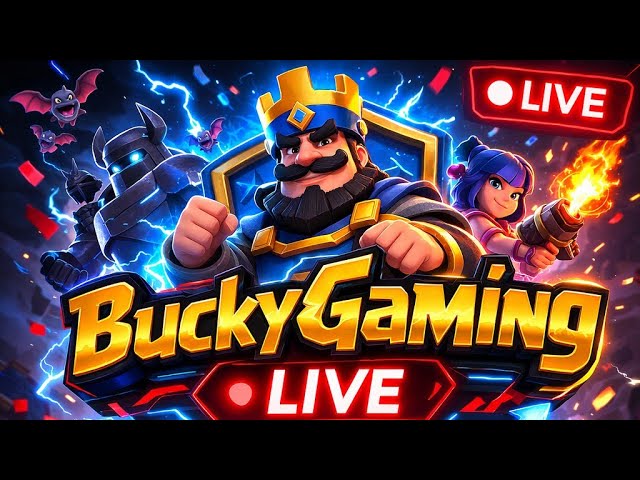 BuckyGaming LIVE 🔴 Road to 10500 Trophies! Can We Do It?