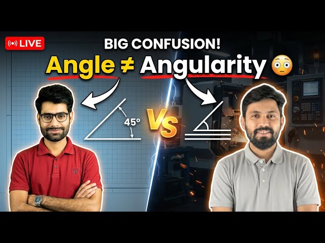 Angularity Kya Hai? Angle vs Angularity Explained (CNC/VMC)