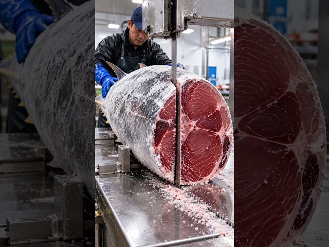 How a Giant Tuna Gets Processed