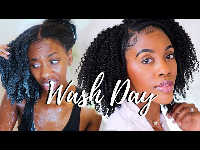 FULL WASH DAY *DETAILED* FOR DRY, DAMAGED NATURAL HAIR - to DETOX, SOOTHE, and MOISTURIZE