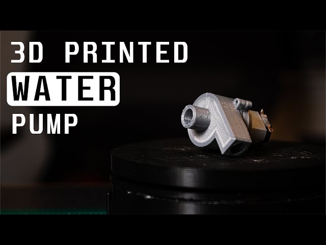 Do 3D Printed Water Pumps Work?