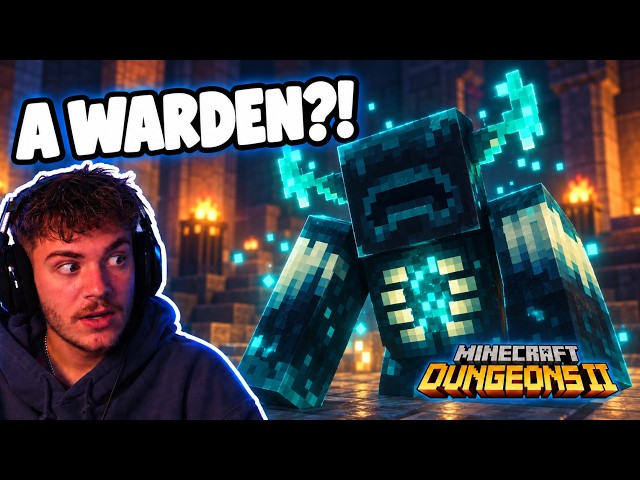 I Fought The Warden! | Minecraft Dungeons 2