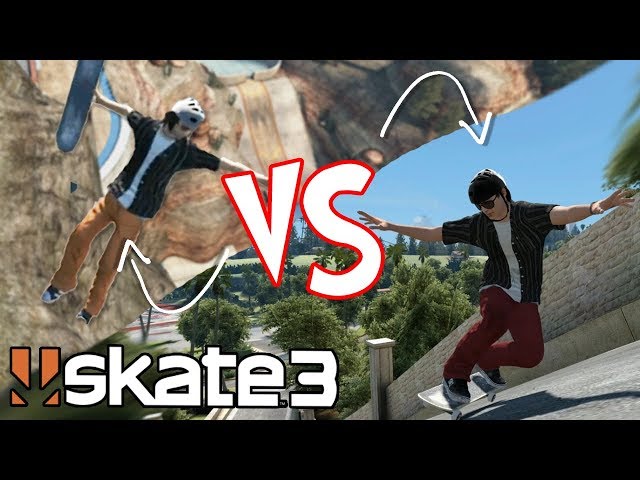 Skate 3: "Trickliner" vs Realistic Skater!? ft. Nightspeeds!