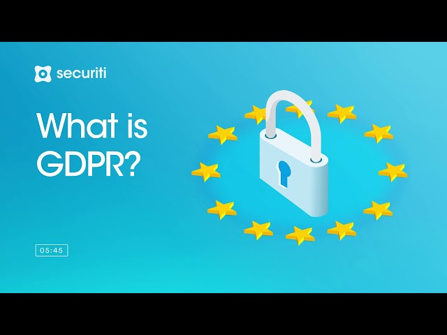 What Is GDPR? | EU Privacy Law Explained: Rights, Principles, Fines & Compliance