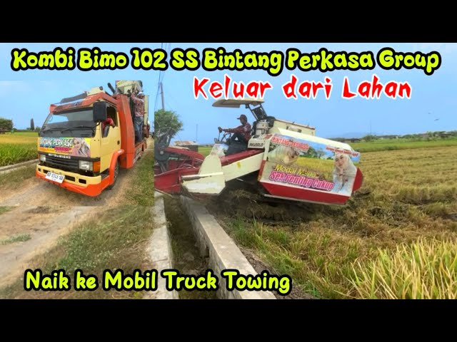 Kombi Bimo 102 SS Keluar dari Lahan Naik ke Truck Towing 