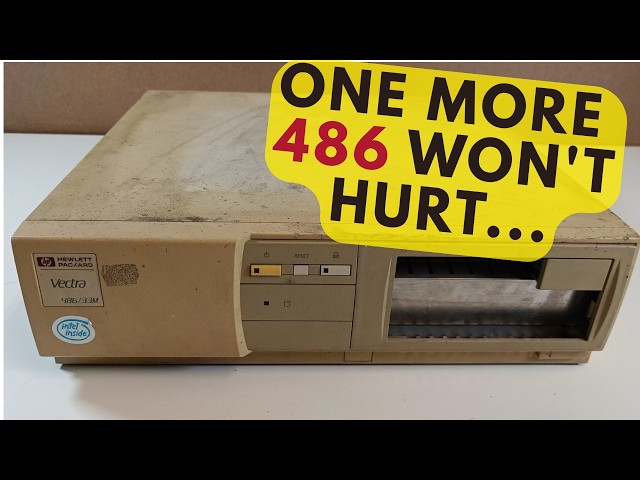 Vectra on OverDrive: Bringing Back the 1993 HP Vectra 486/33M