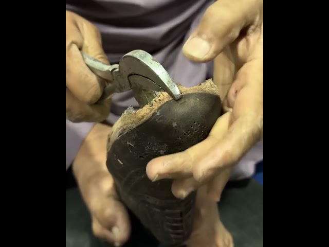 This Leather Transformation is Oddly Satisfying... 🤤 (Part 2) #shorts #asmr