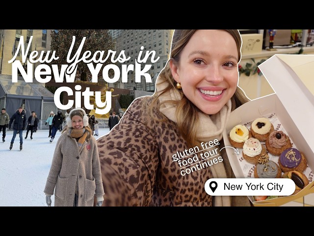 WEEK VLOG: hitting all of the most magical stops in New York ⛸️🏙️🎄 (NYE in NYC BABY!)