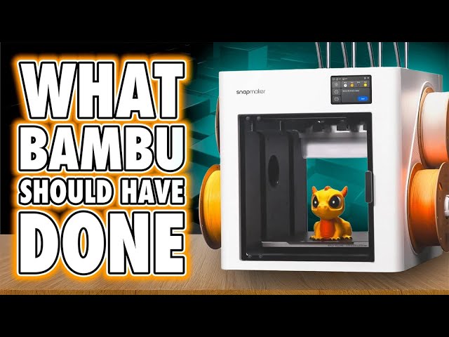SnapMaker GENUINELY Changed the Game! Snapmaker  U1 Review