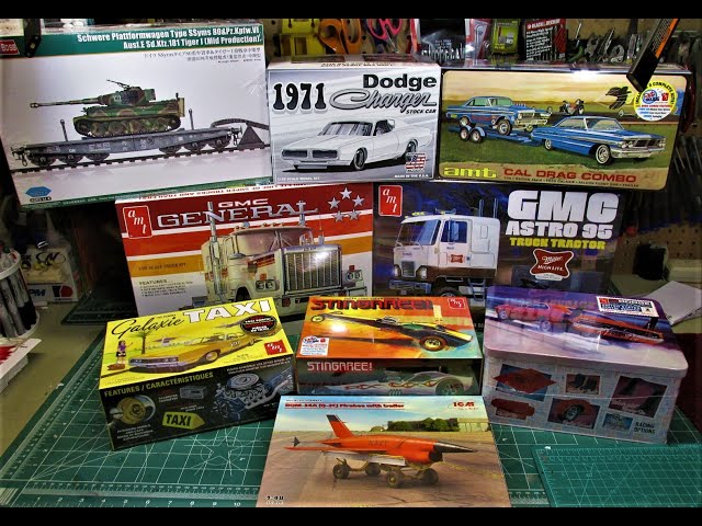 NEW KITS UPCOMING SCALE MODEL REVIEWS HPIGUYS WORKSHOP AMT REVELL TAMIYA ICM HOBBYBOSS JUNE 2021