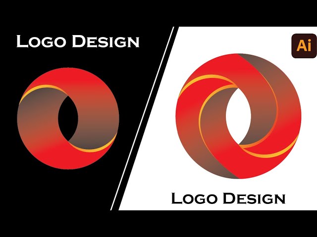 3D Round Logo Design, Modern Logo making by adobe illustrator, Talent Share by Zahid*