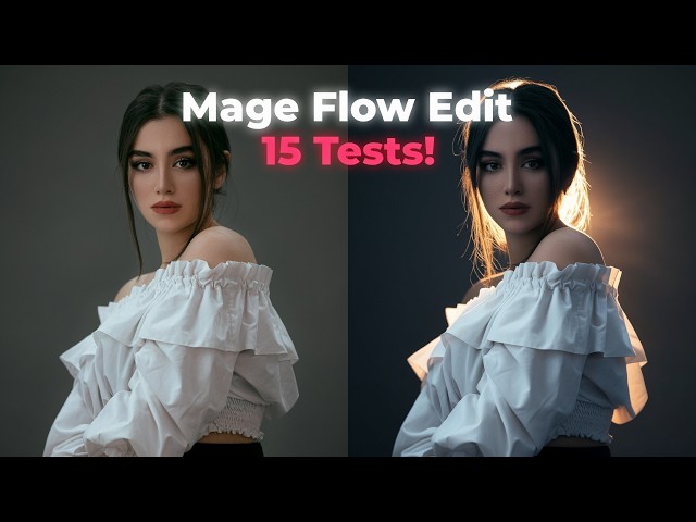 Mage Flow Image Editing Workflow & 15 Tests | ComfyUI