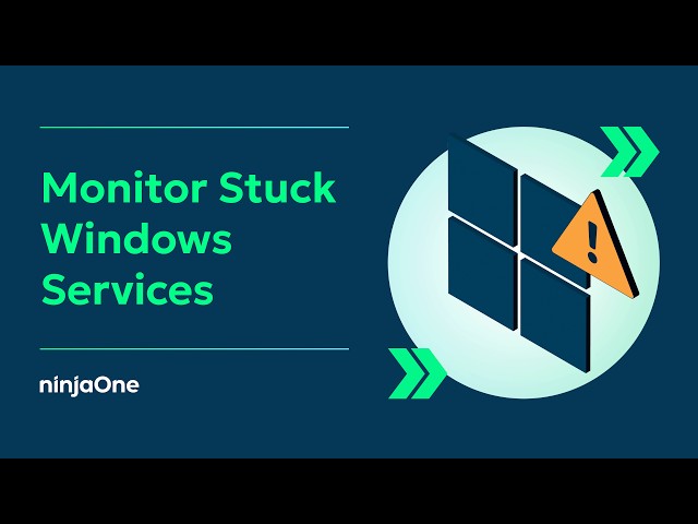 How To Monitor and Restart Stuck Windows Services Automatically