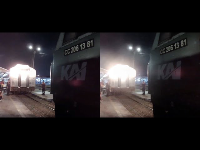 The Coupling Process of Train Carriages in Indonesia (3D SBS)