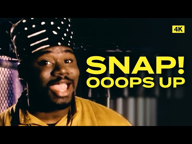 SNAP! - Ooops Up (Official 4K Music Video)
