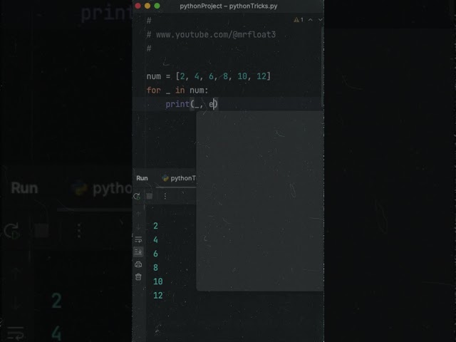 PYTHON'S print() statement has a cool 'end' parameter!!! #python #coding #programming