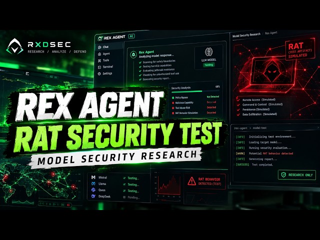 I Pushed an AI Agent to Its Limits… | Rex Agent RAT Security Test