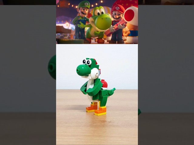LEGO Super mario galaxy Movie : Yoshi Tutorial #lego #legomoc #supermario #supermariogalaxy