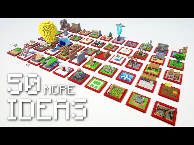 50+ Things to Build in Minecraft
