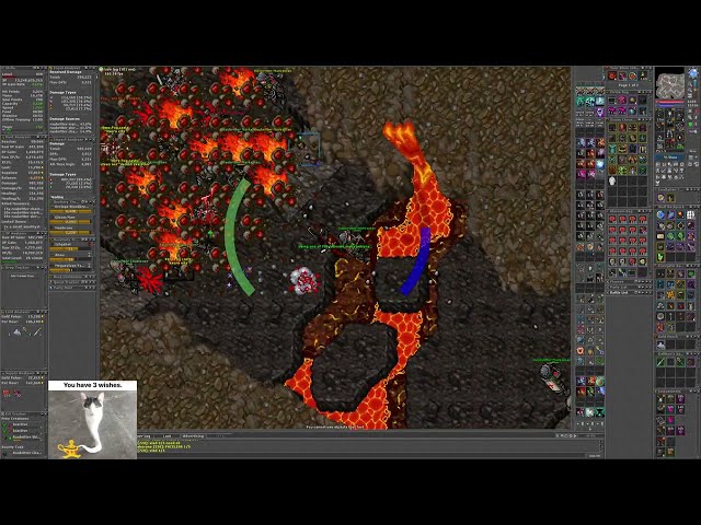 [PRE-REBALANCE] Tibia 928 MS - Raubritters (Bloodfire Gorge) - 11kk/h (100%)