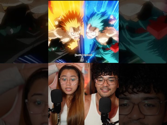 DEKU AND BAKUGO DUO WAS PEAK! #anime #myheroacademia #animereactionction