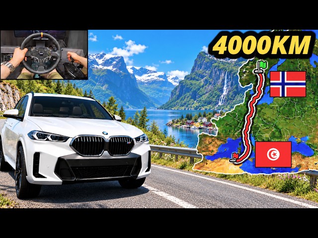 ETS2 Longest Road Trip - Norway to Africa | Euro Truck Simulator 2