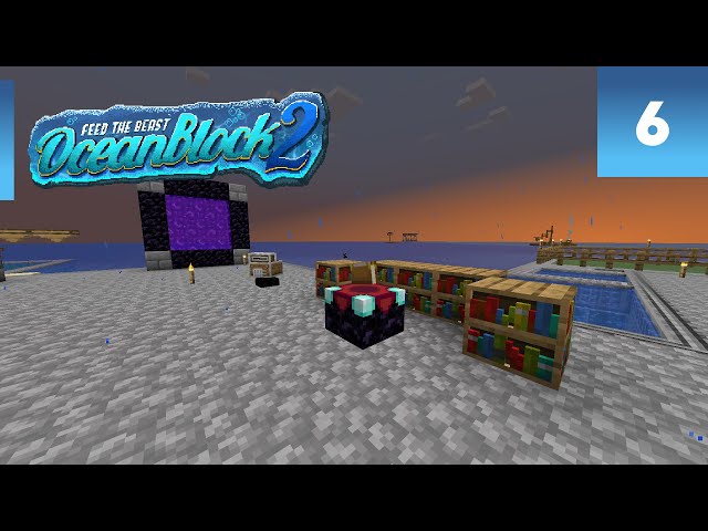 Oceanblock 2 #6 - Preparations for the Nether