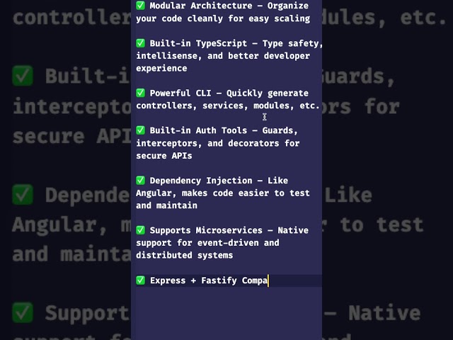 Why NestJS? 🚀 The Framework You Need to Know!