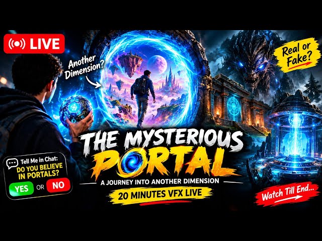 The Mysterious Portal 🌌 | A Journey Into Another Dimension