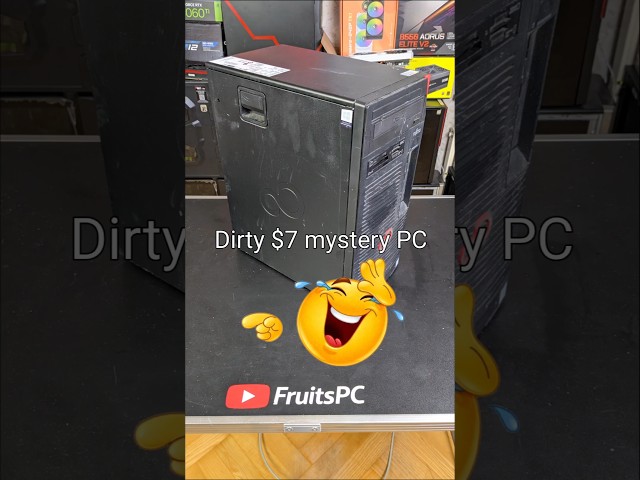 Dirty $7 mystery PC🙏🏻🔨🫶🏻🎉😈📸😎👻🥀💀