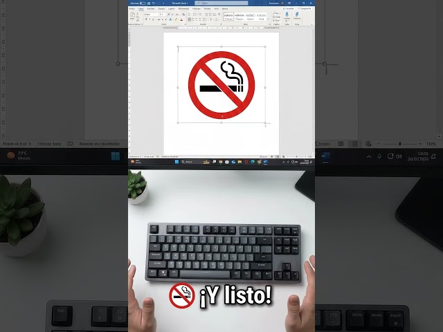 Insert the No Smoking symbol in MS Word. #word #keyboardshortcuts