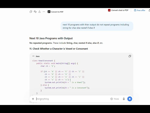 Top 30 java programs 